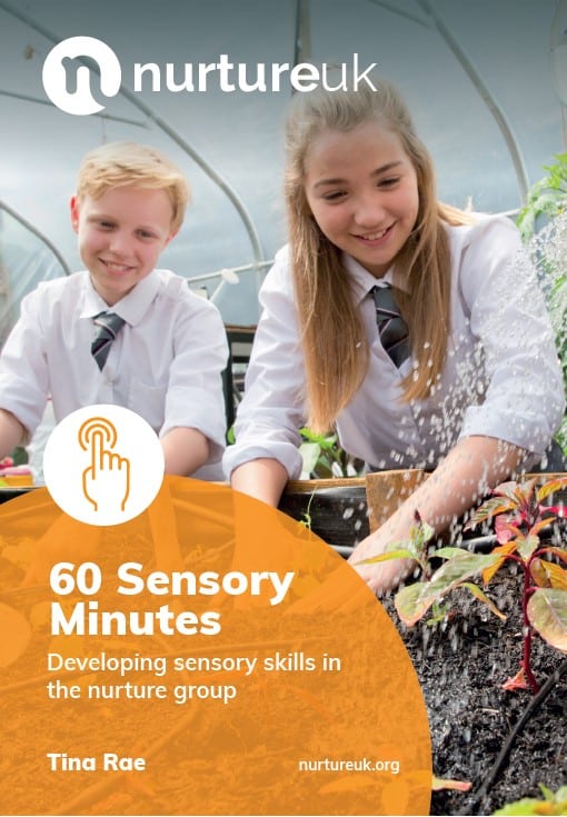 Front cover of the 60 Sensory Minutes publication