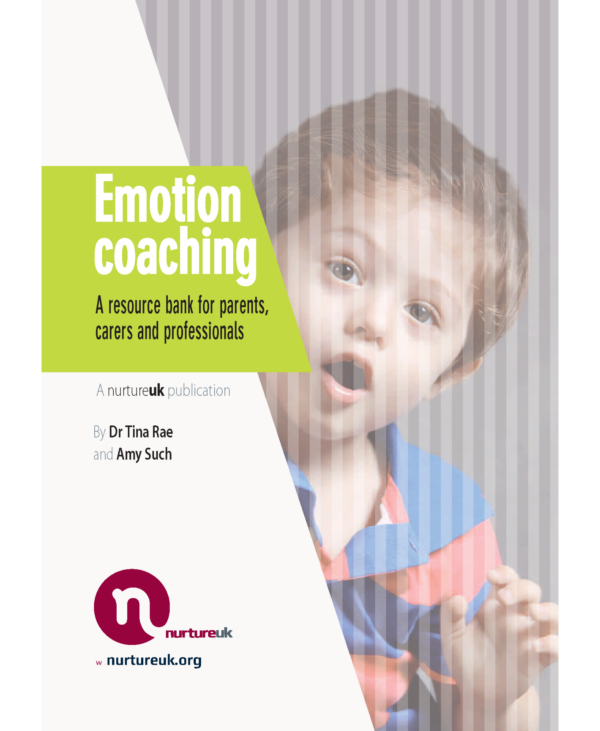 Front cover of the Emotion Coaching publication