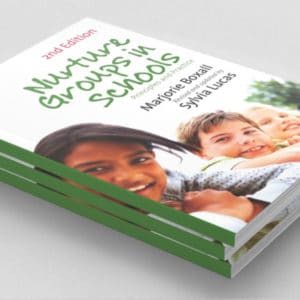 Three copies of the Nurture Groups in Schools: Principles & Practice book