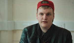 A photo of a young male adult called Connah