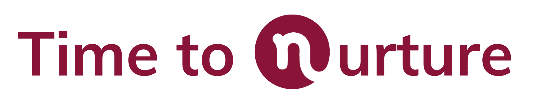 time to nurture logo no clock
